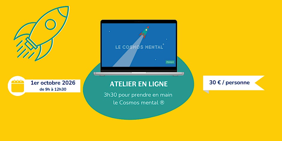 Atelier en ligne Psycom : prise en main du Cosmos Mental®