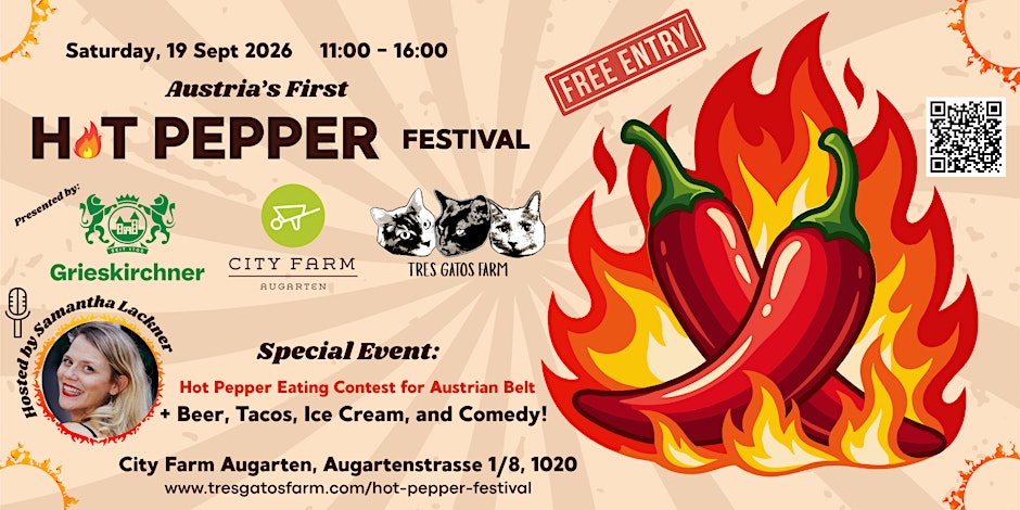 Austria's 1st Hot Pepper Festival & Eating Contest