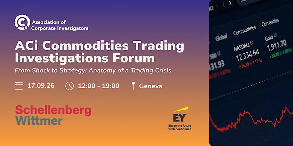 ACi Commodities Trading Investigations Forum