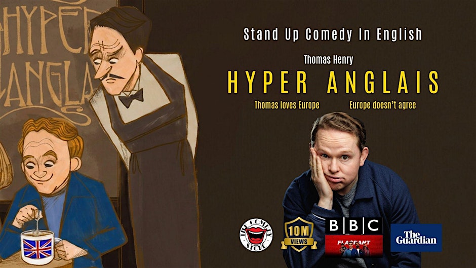 ENGLISH COMEDY COPENHAGEN - Thomas Henry: Hyper Anglais