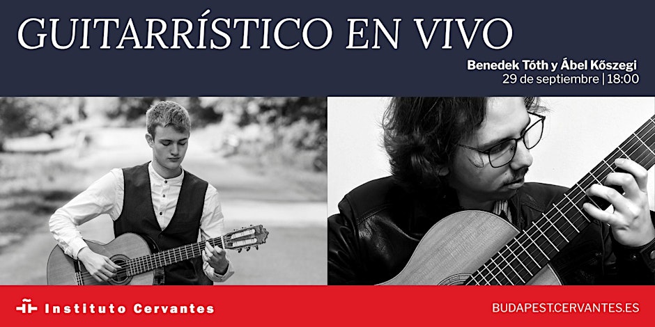 Guitarrístico en vivo | Benedek Tóth y Ábel Kőszegi