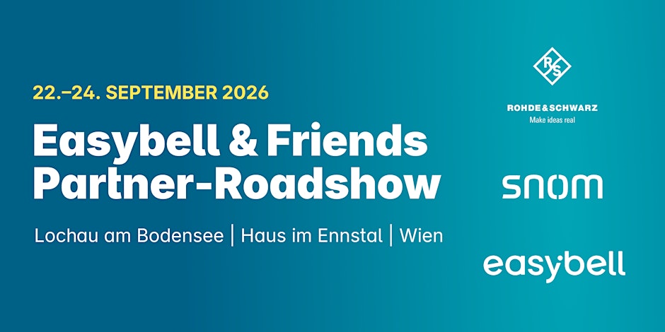 Easybell & Friends Partner-Roadshow 2026
