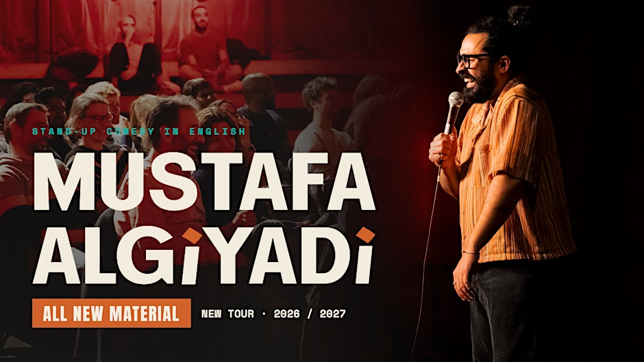 Standup Comedy in English • New Material with Mustafa Algiyadi • Riga