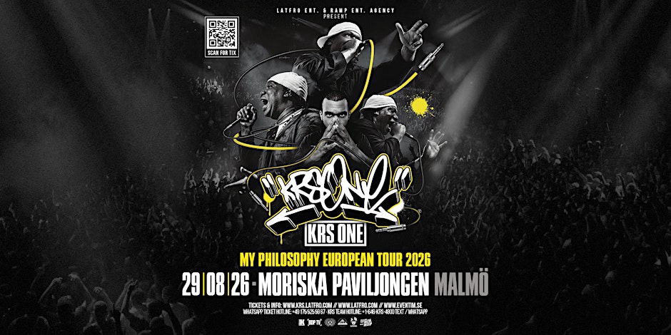 KRS One Live in Malmö