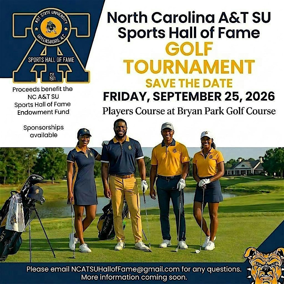 NCA&T Sports HOF Golf Tournament 2026
