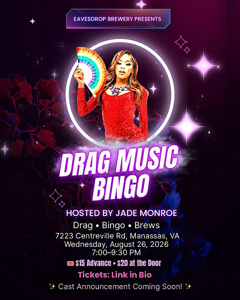 DRAG MUSIC BINGO