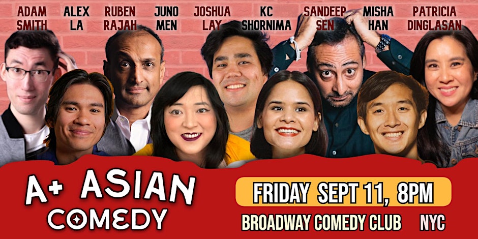 A+ Asian Comedy. Asian Stand Up Comedy in NYC's Broadway Theater District.