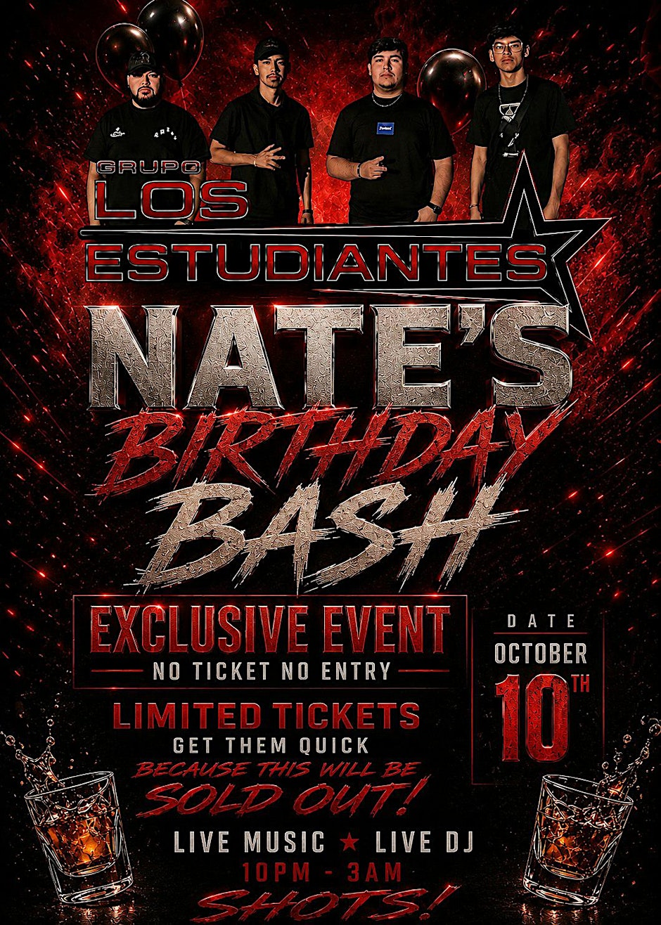 Nate's birthday bash