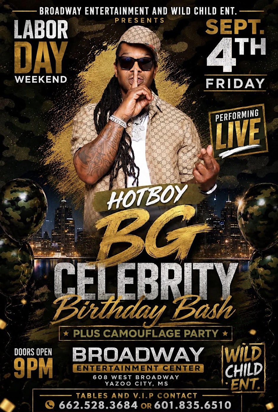 BG Birthday Bash
