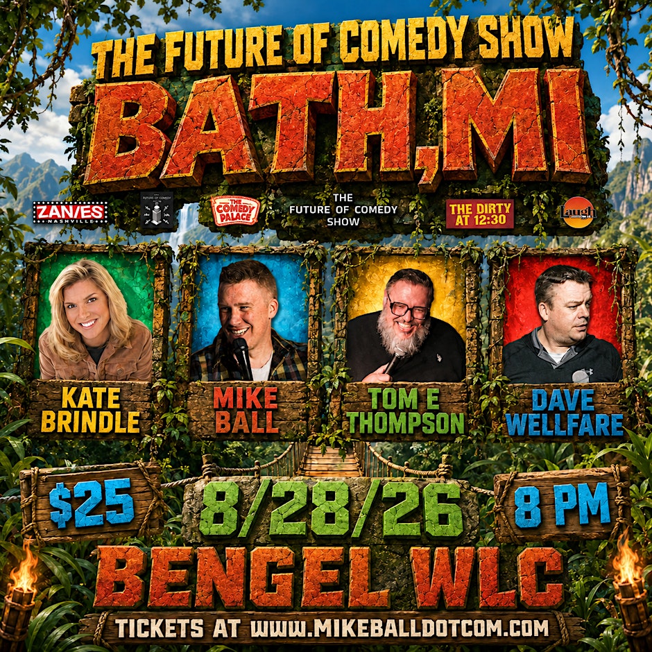 The Future of Comedy Show at The Bengel Wildlife Center (Bath, MI)