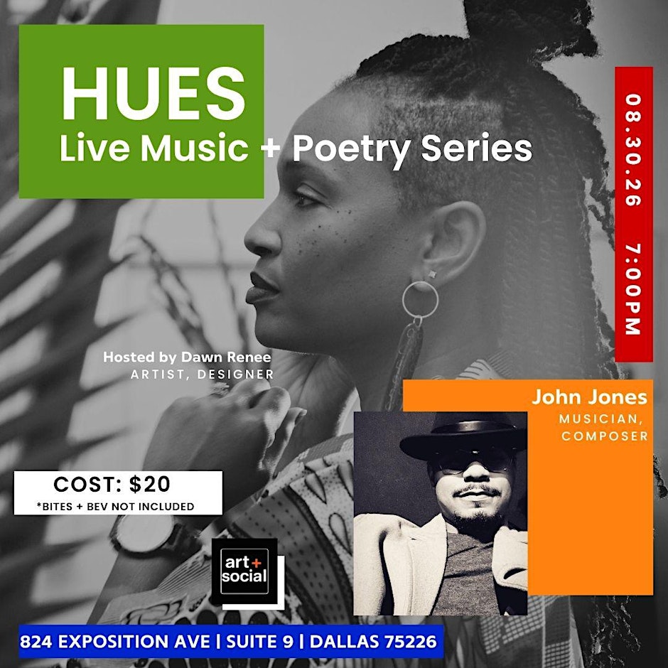 HUES Live Music and Poetry Series