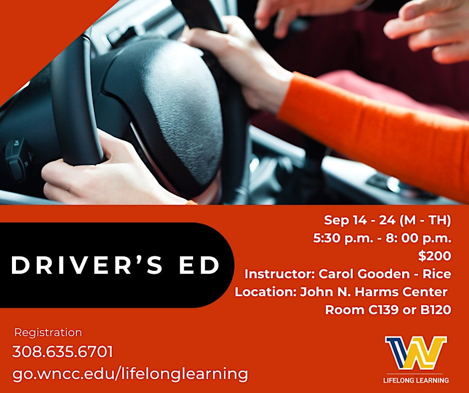 Youth Driver's Education (Scottsbluff: Fall)