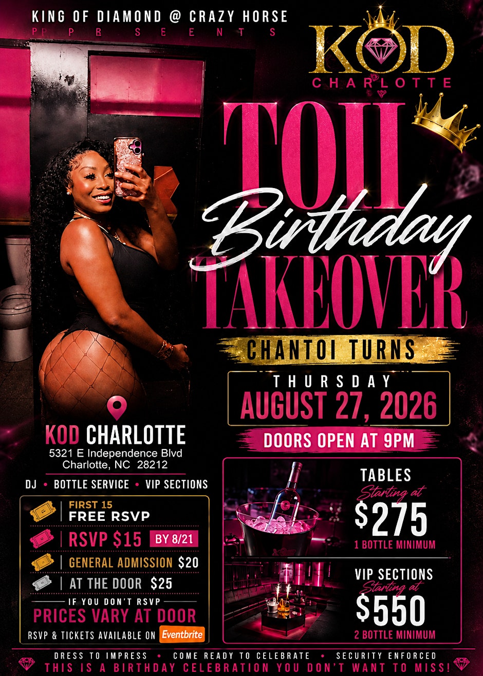 # TOII BIRTHDAY TAKEOVER