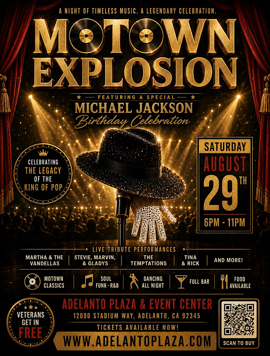 Motown Explosion and MJ Birthday Celebration