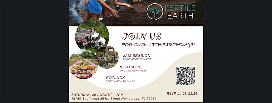 Fertile Earth's 18th Birthday Party!