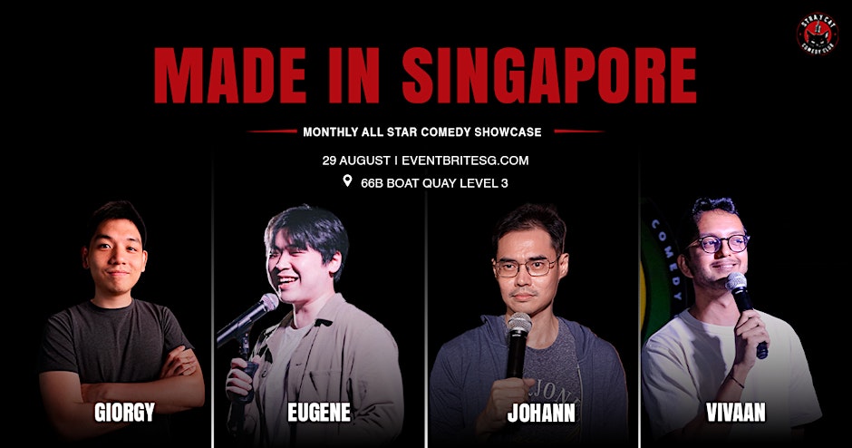 Made in Singapore - Monthly Comedy Show Case