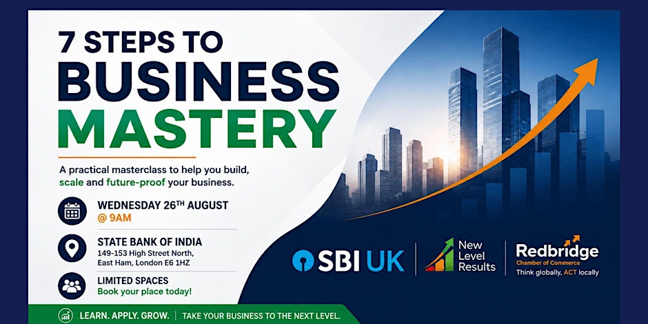 7 Steps to Business Mastery | Strategic Planning Masterclass | East Ham