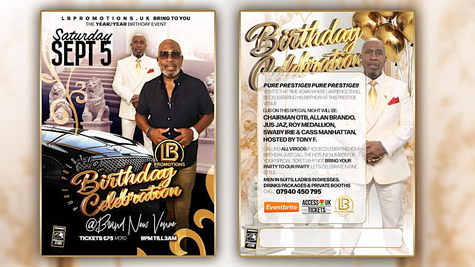 Pure Prestige 2026 The Birthday for LB Promotions