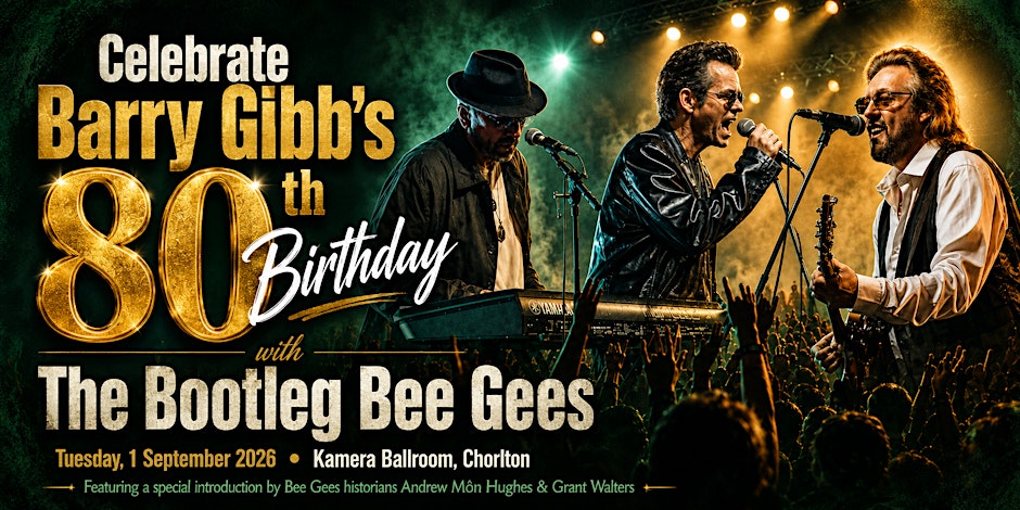 Celebrate Barry Gibb's 80th Birthday with The Bootleg Bee Gees