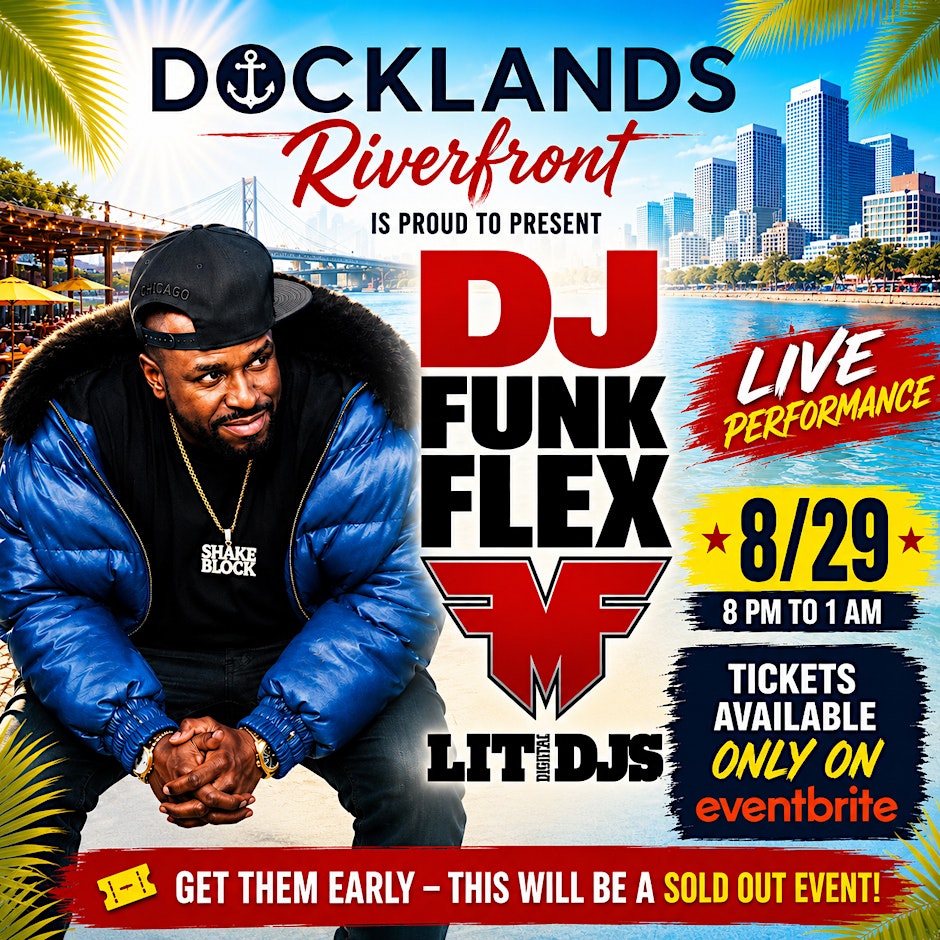 DJ FUNK FLEX LIVE at DOCKLANDS