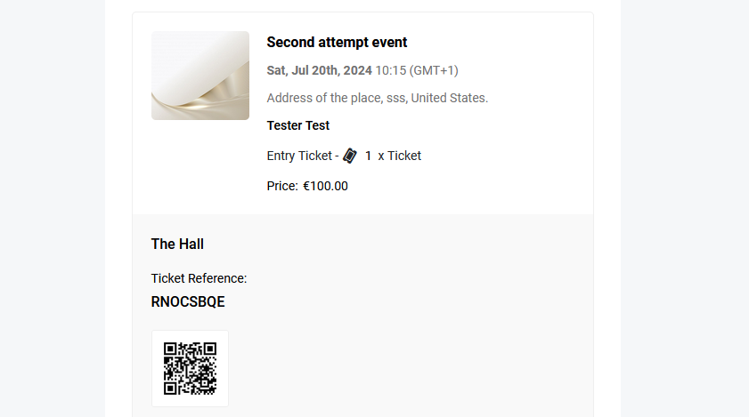How To Download Event Ticket