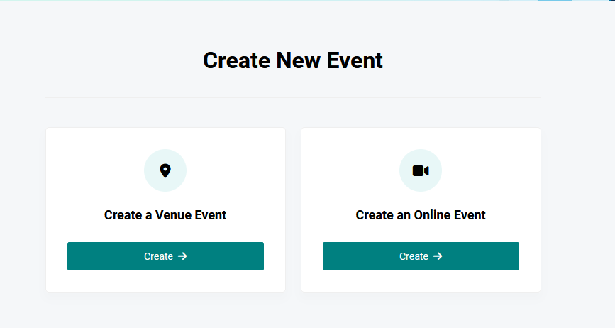 How To Create Venue Event